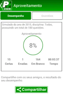 Pense+ ENEM android App screenshot 3
