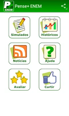 Pense+ ENEM android App screenshot 7